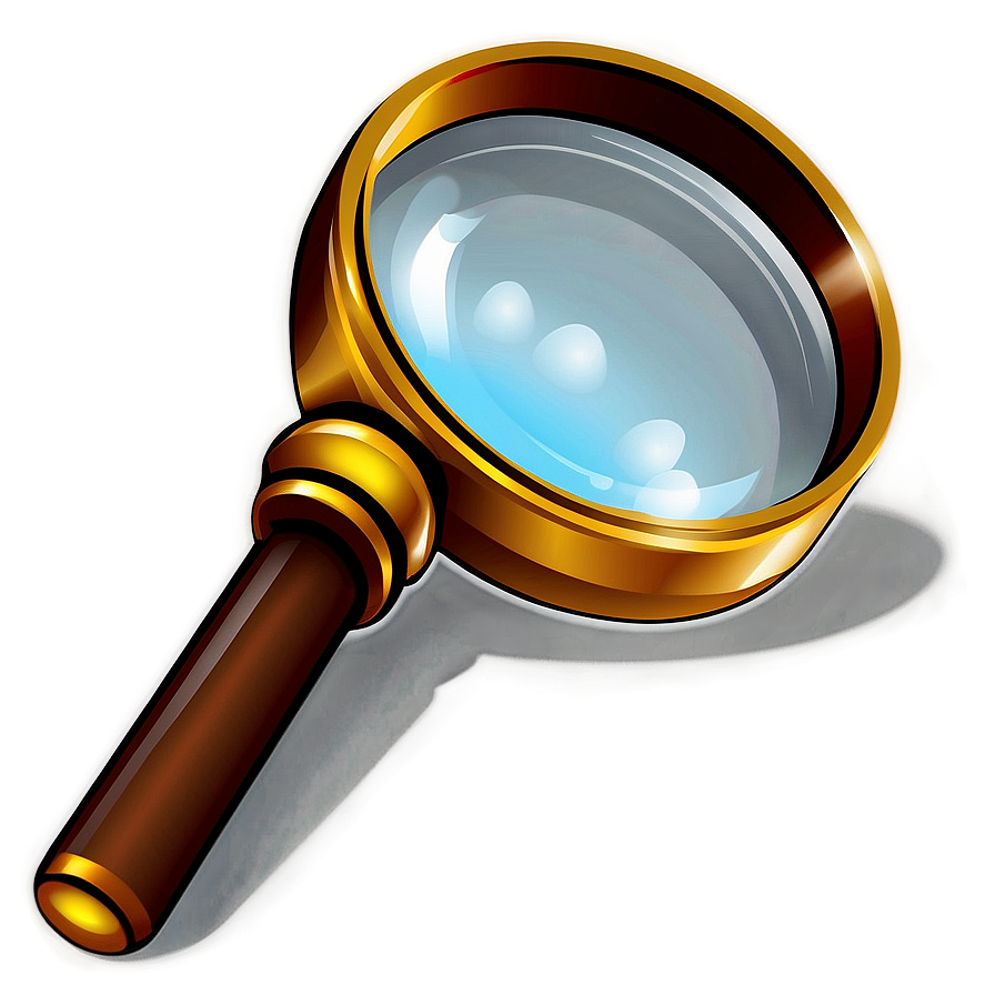 Magnifying Glass And Book Png Hrf54