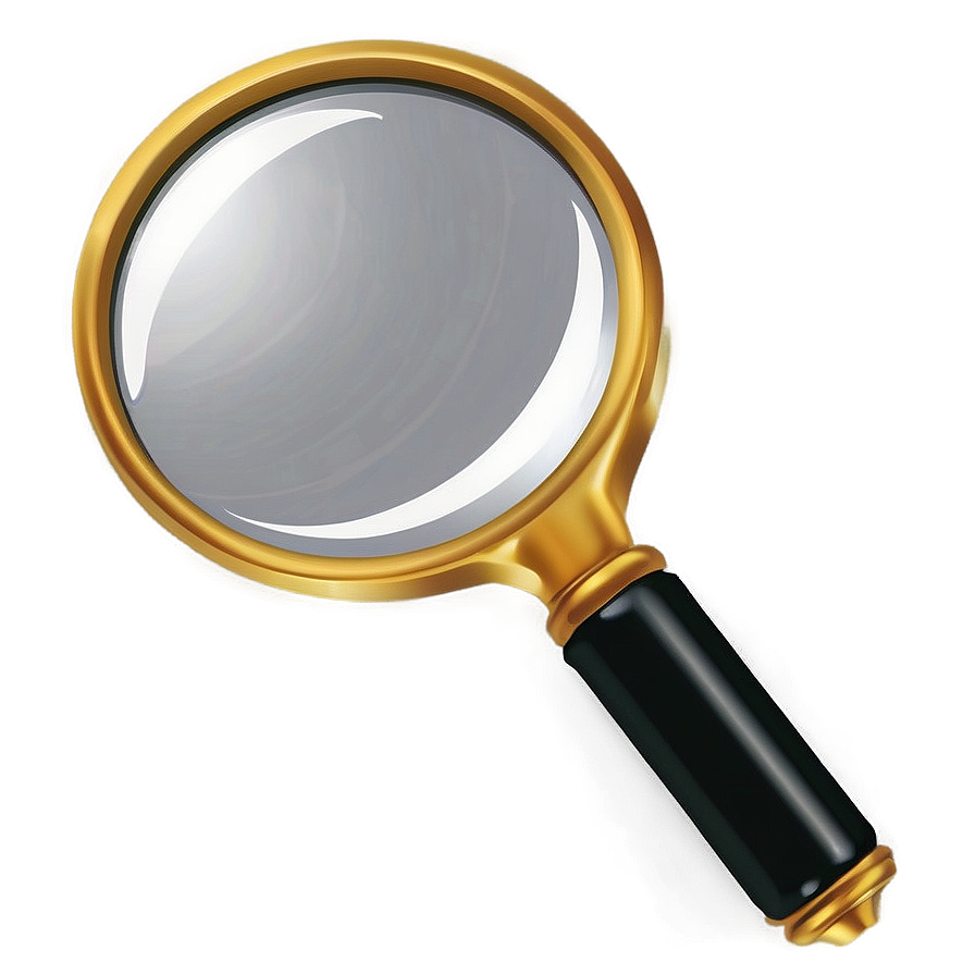 Magnifying Glass With Reflection Png Oxk31