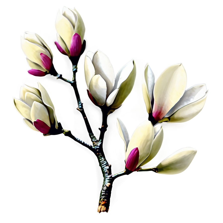 Magnolia Flower Branch Png 64