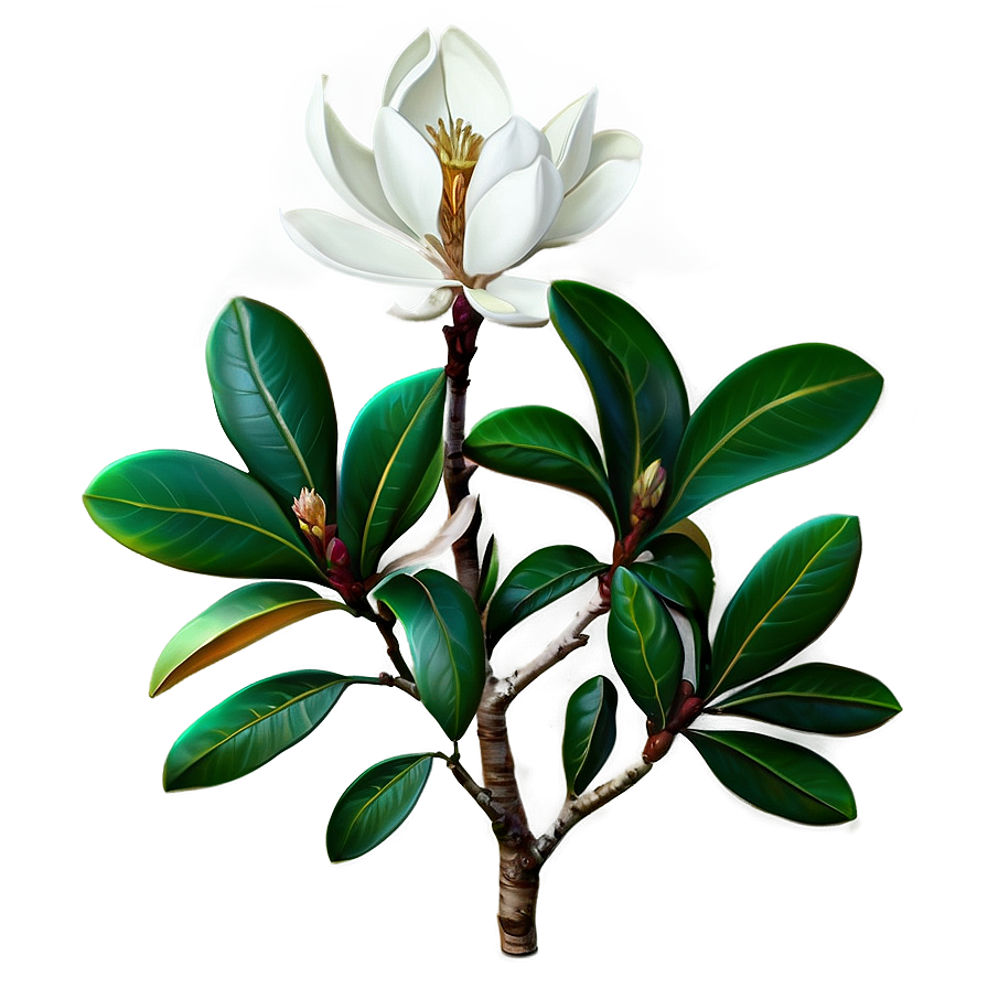 Magnolia Flower Bush Png 29