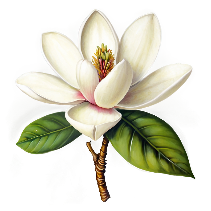 Magnolia Flower Clipart Png 06252024