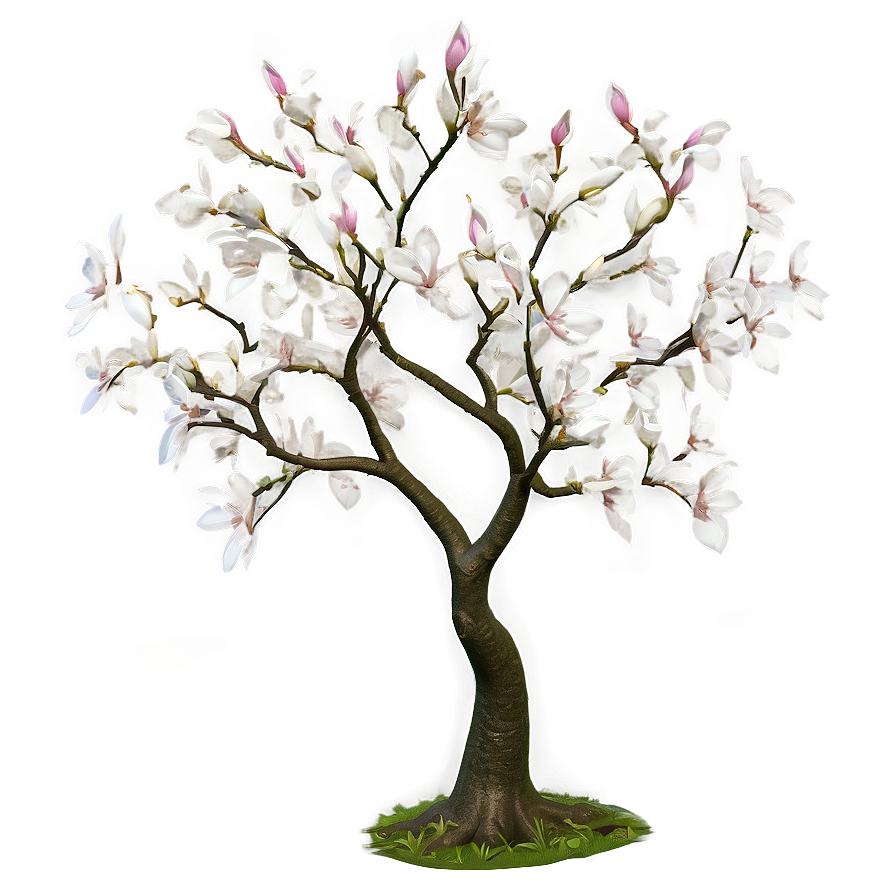 Magnolia Tree With Carved Heart Png Upn