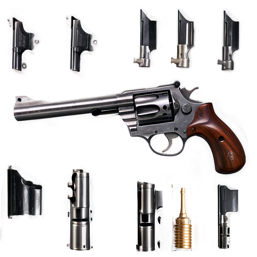 Magnum Revolver Png Ime