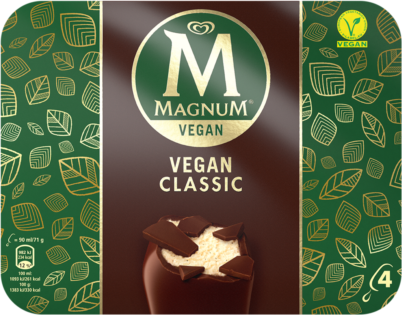 Magnum Vegan Classic Ice Cream