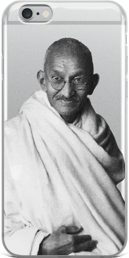Mahatma Gandhi Portrait Phone Case