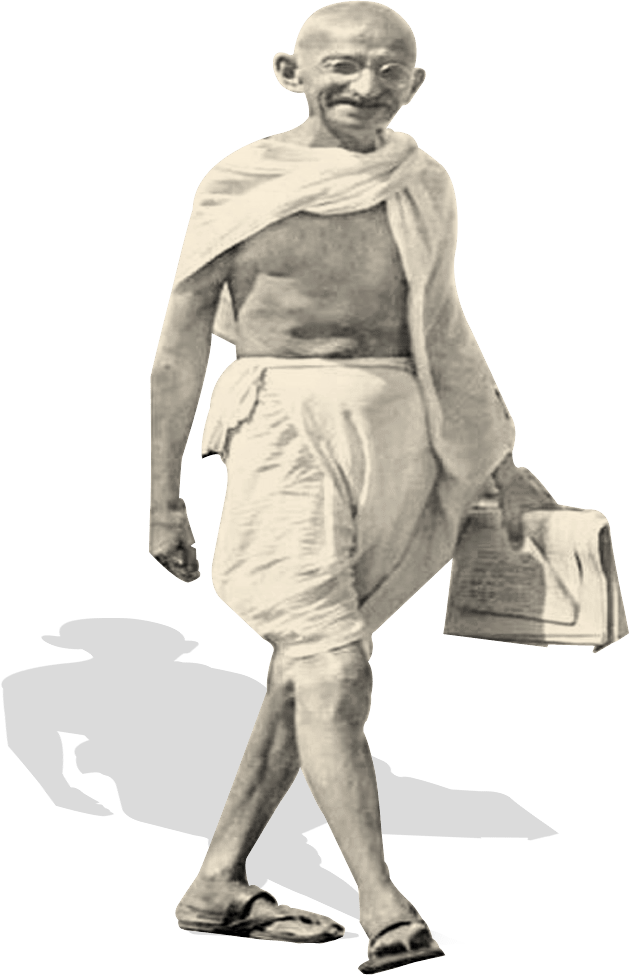 Mahatma Gandhi Walkingwith Book