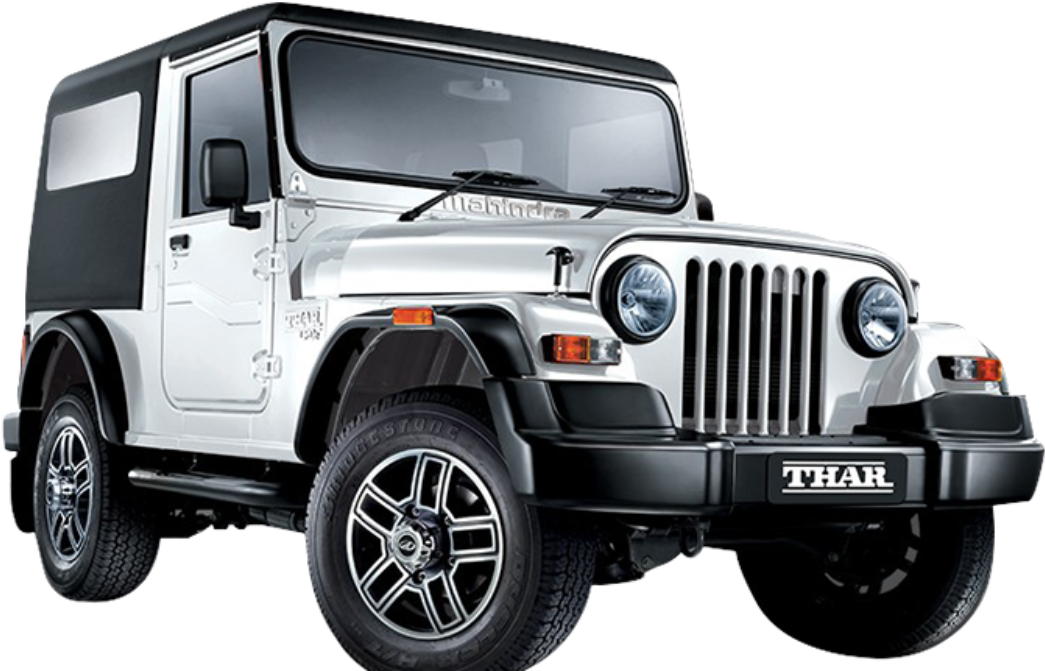 Mahindra Thar S U V White