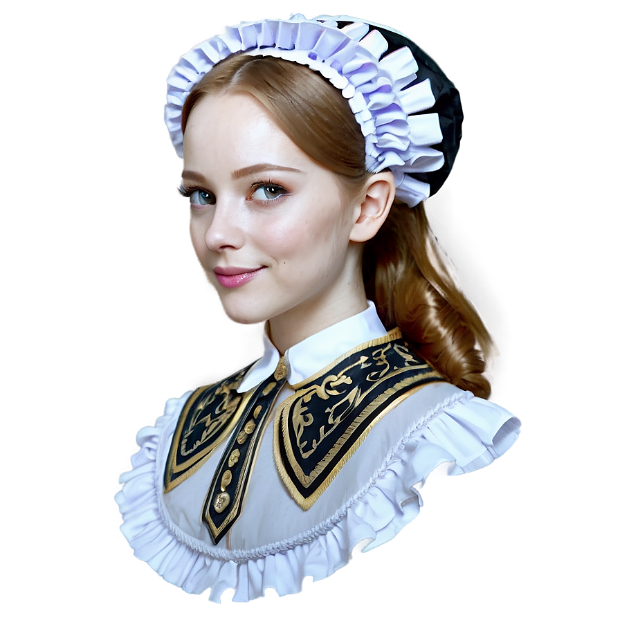 Maid Hat In Detail Png 06292024