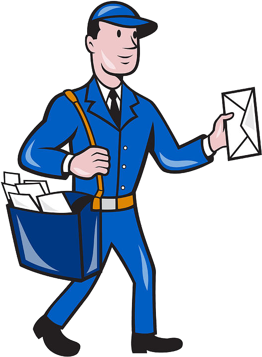 Mail Carrier Cartoon