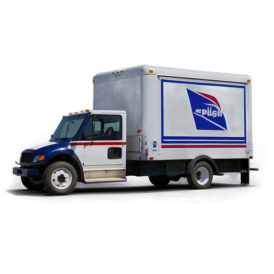 Mail Truck With Open Back Png 40