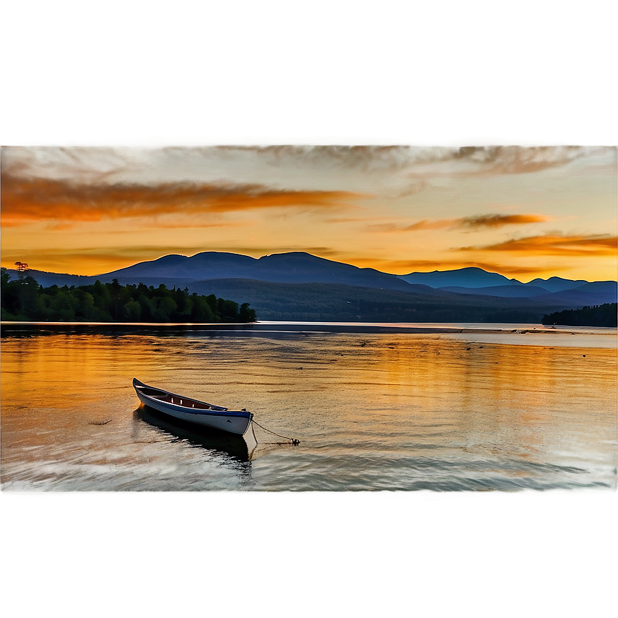 Maine's Iconic Moosehead Lake Png Vhw18