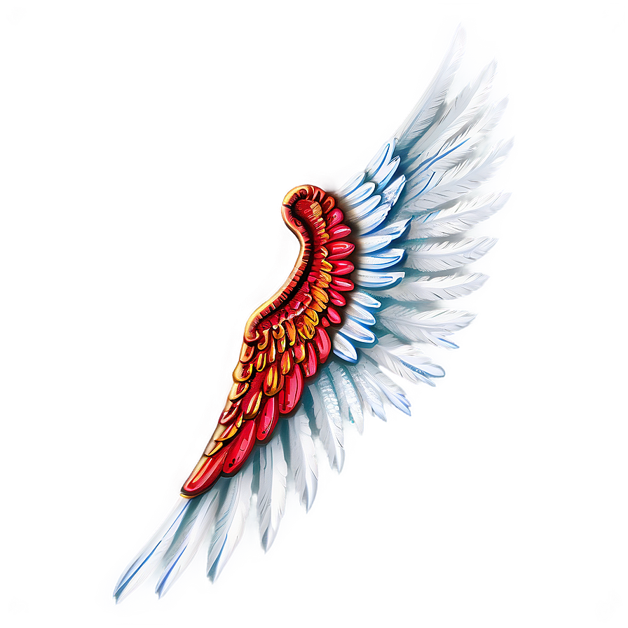 Majestic Angel Wings Rendering Png Sjq95