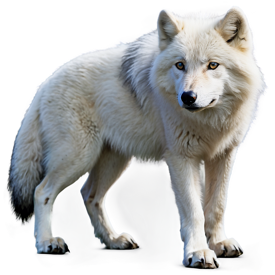 Majestic Arctic Wolf Png 40