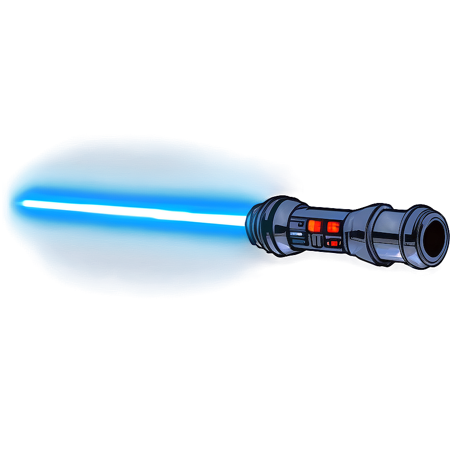 Majestic Blue Lightsaber Png Tmt