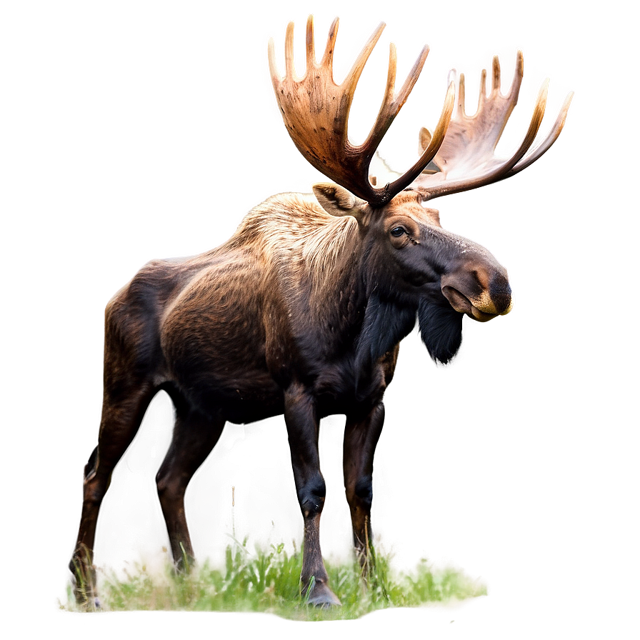 Majestic Bull Moose Png Syt