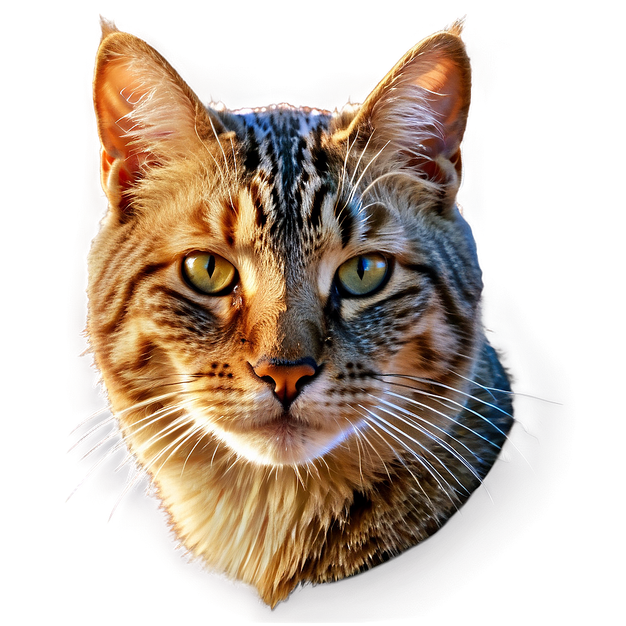 Majestic Cat Head Profile Png 06132024