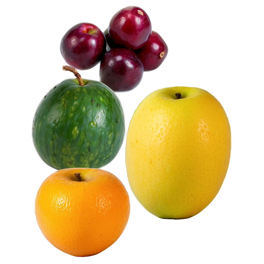 Majestic Fruit Assortment Png 12