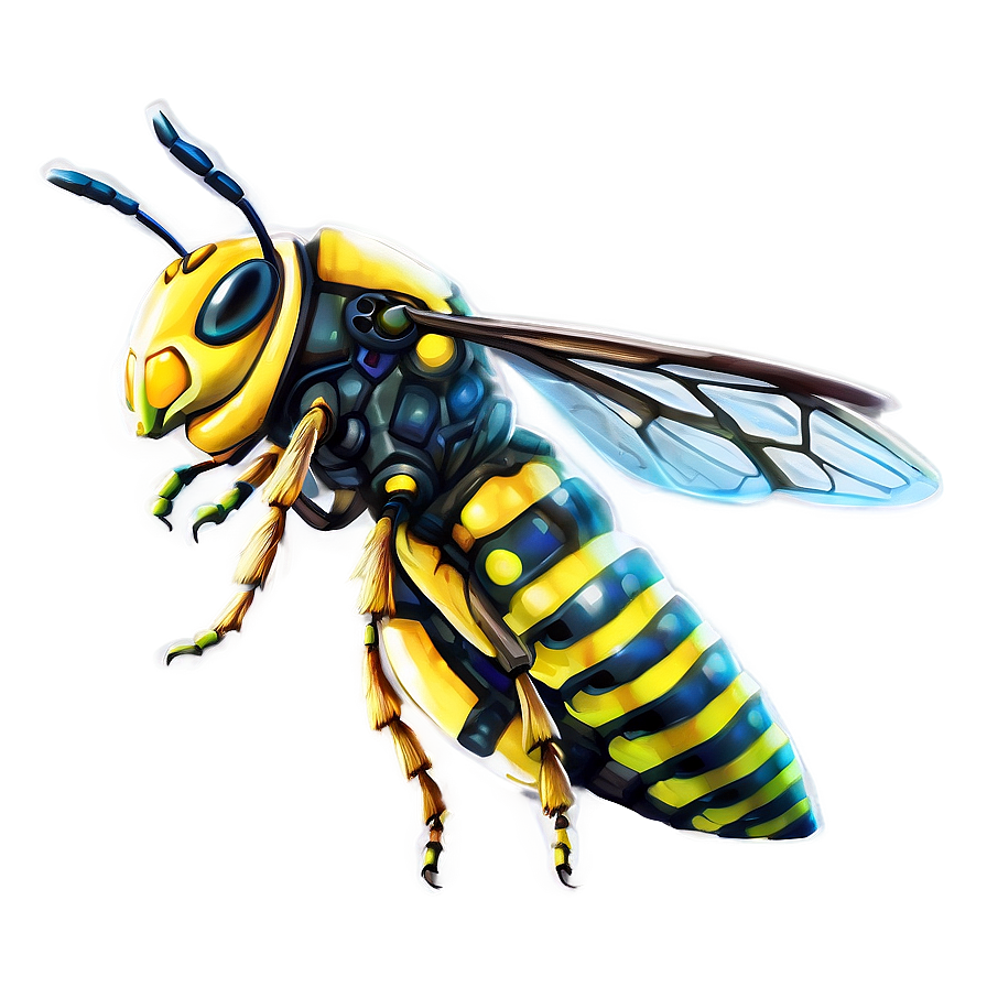 Majestic Hornet Art Png 20