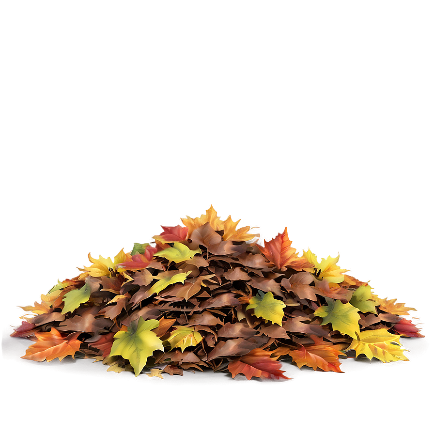 Majestic Leaf Pile Png 7