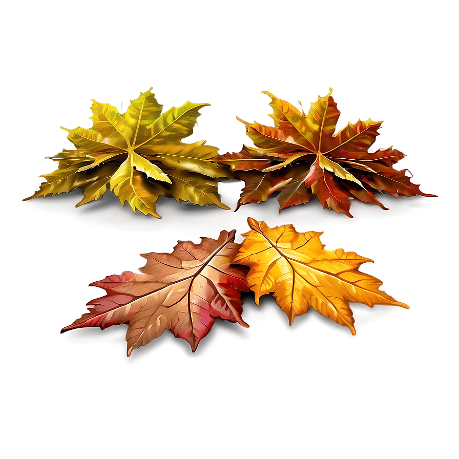 Majestic Leaf Pile Png 86