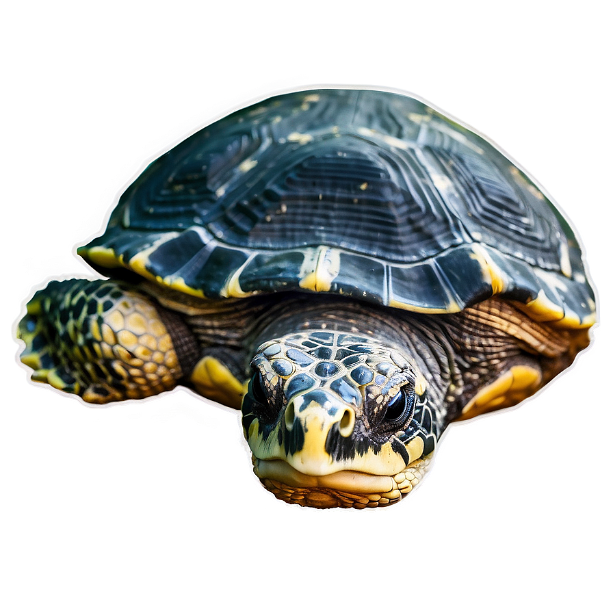 Majestic Leatherback Turtle Portrait Png 06292024