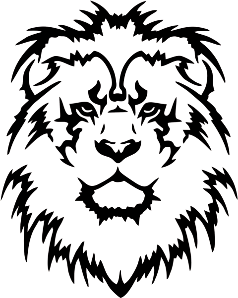 Majestic Lion Tattoo Design