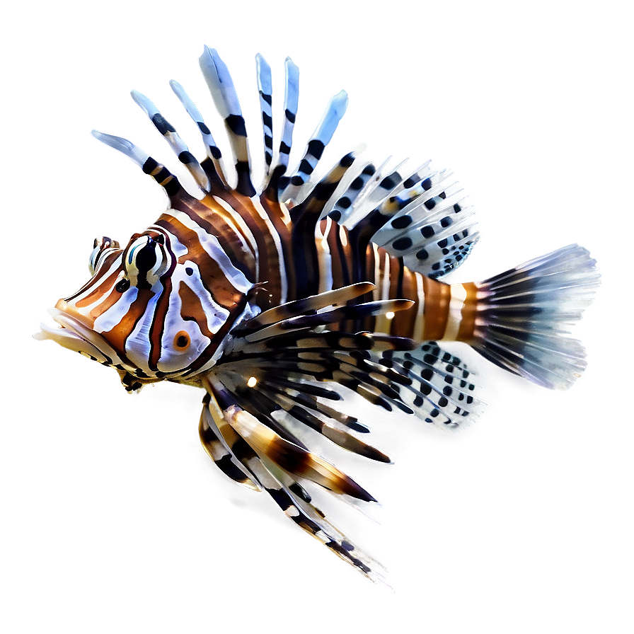 Majestic Lionfish Png 26