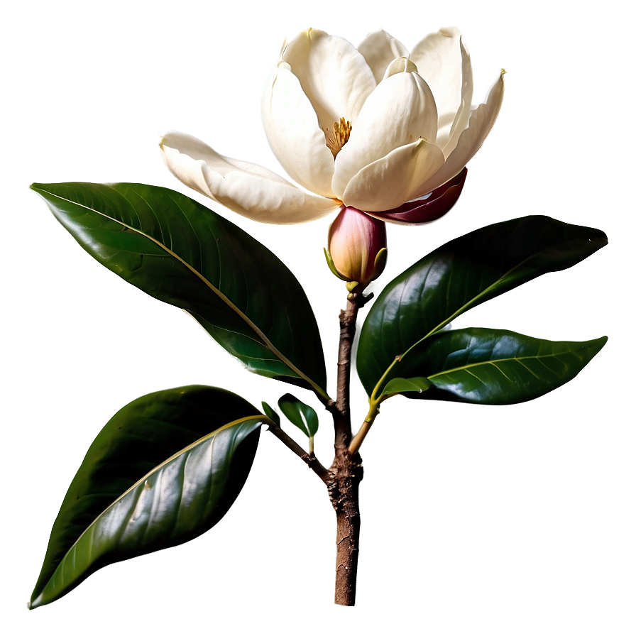 Majestic Magnolia Flower Png Yav53