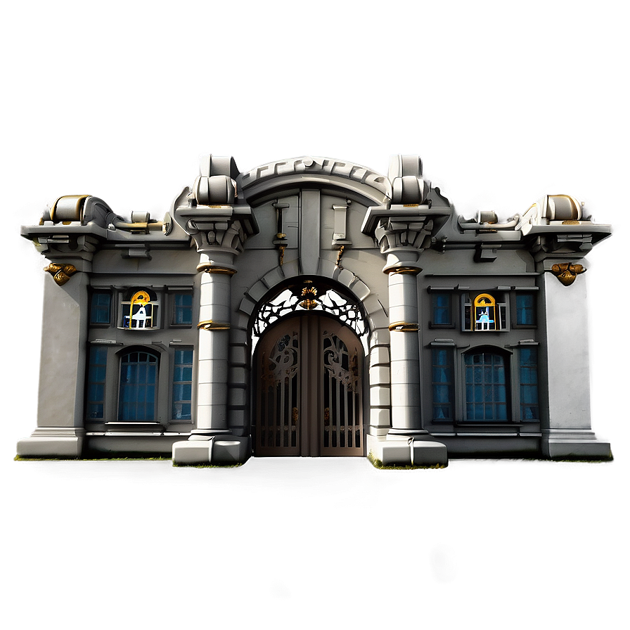 Majestic Mansion Gateway Png Kii