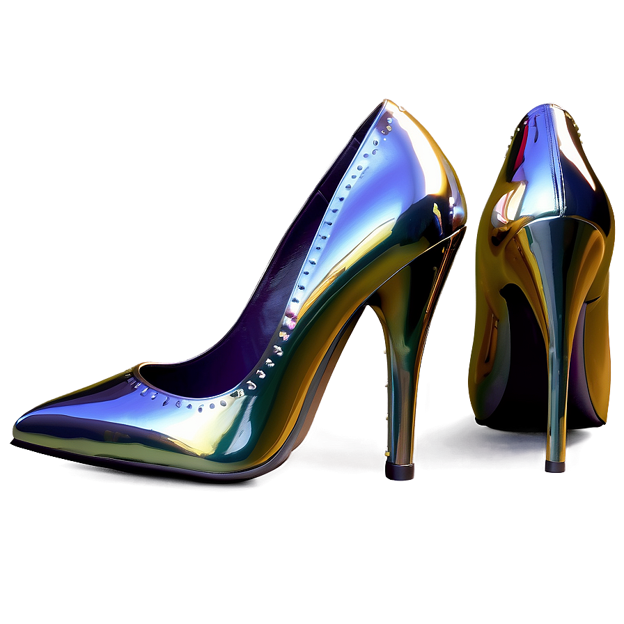 Majestic Metallic Heels Png 62