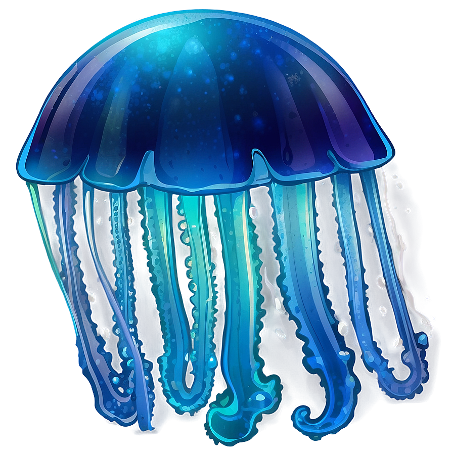 Majestic Moon Jelly Illustration Png Pmx