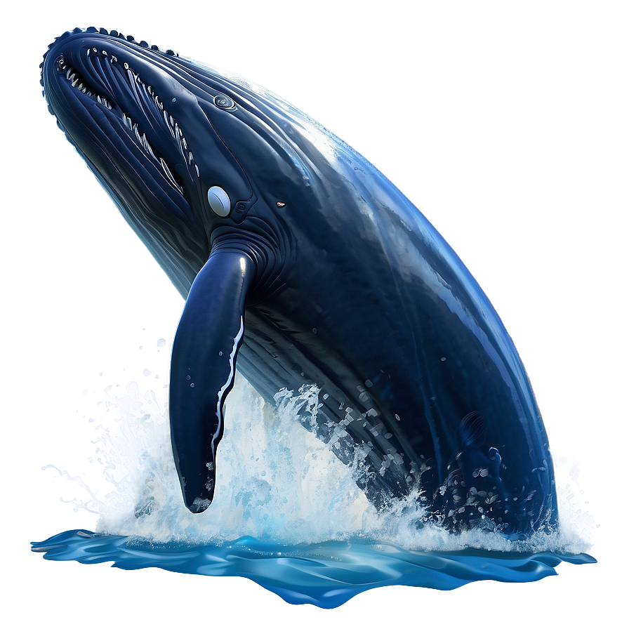 Majestic Ocean Whale Png 90