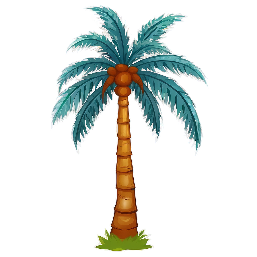 Majestic Palm Tree Silhouette Png 06262024