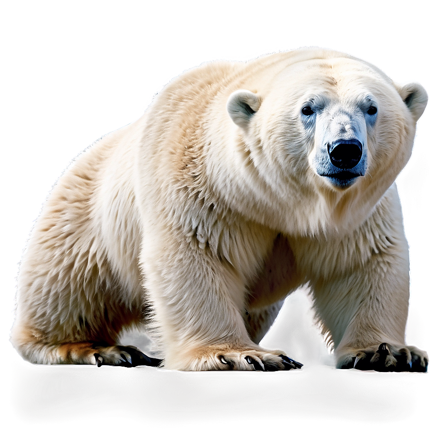 Majestic Polar Bear Png Gwj