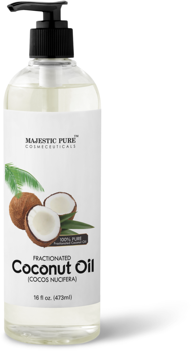 Majestic Pure Fractionated Coconut Oil Bottle