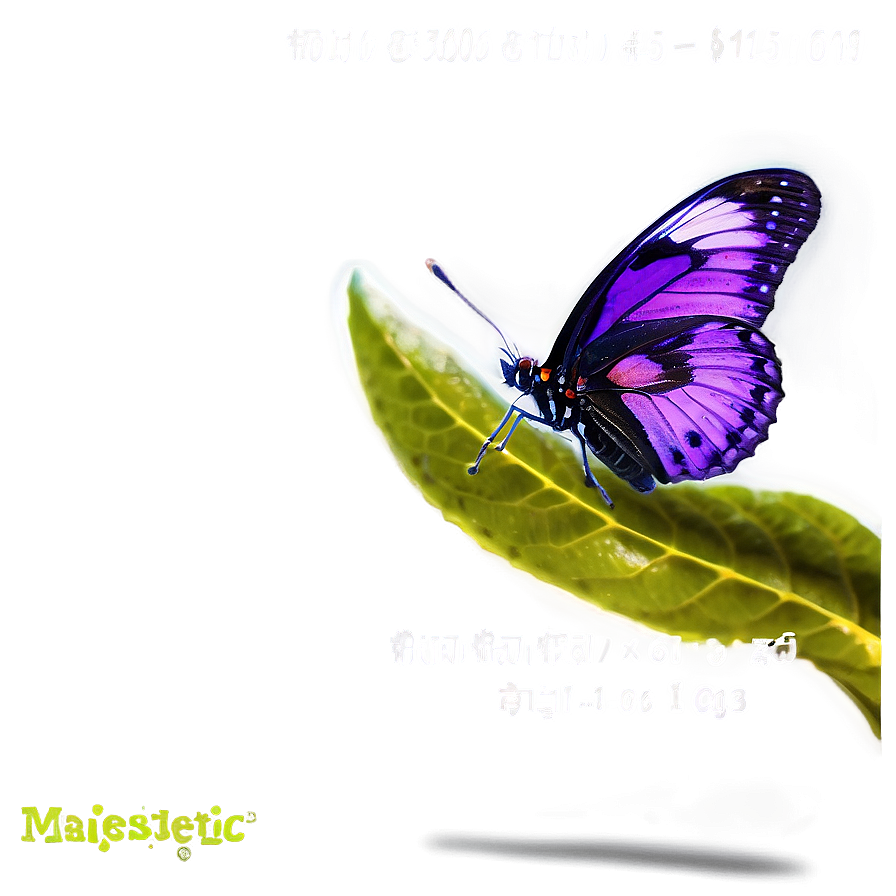 Majestic Purple Butterfly Png Nyx