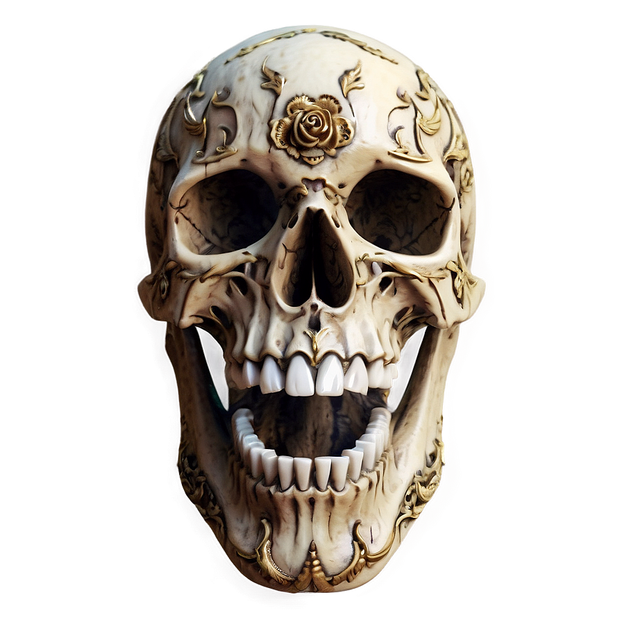 Majestic Skull Graphic Png C