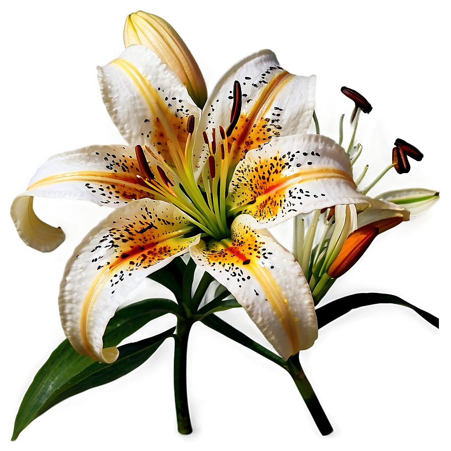 Majestic Tiger Lilies Png Eiy