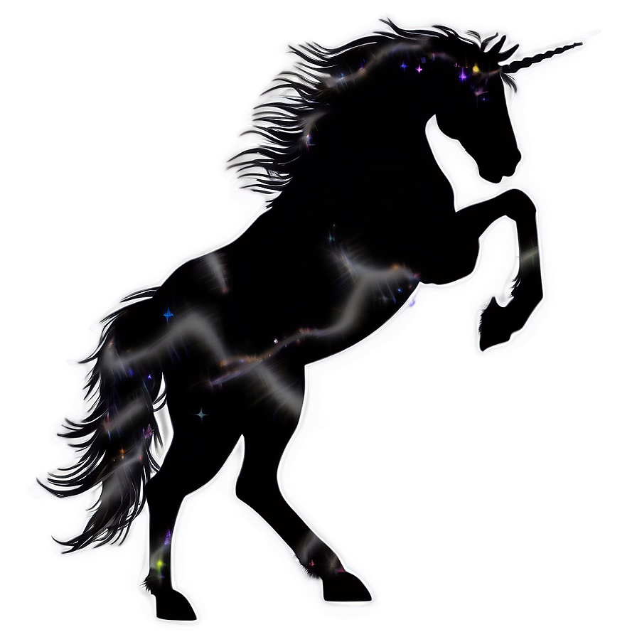 Majestic Unicorn Silhouette Png 39