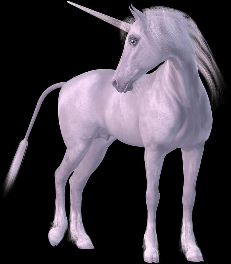 Majestic White Unicorn