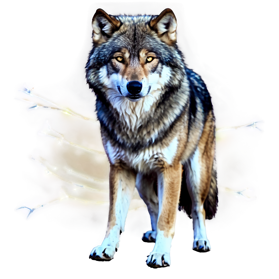 Majestic Wolf Png Awi60