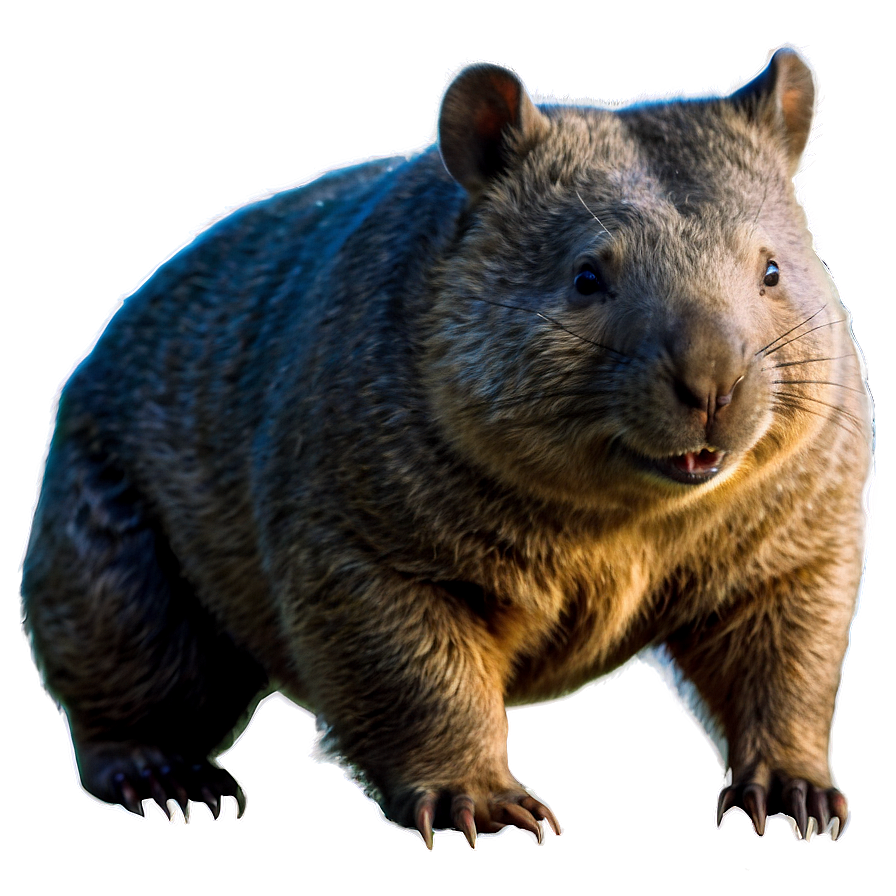 Majestic Wombat Png 06252024