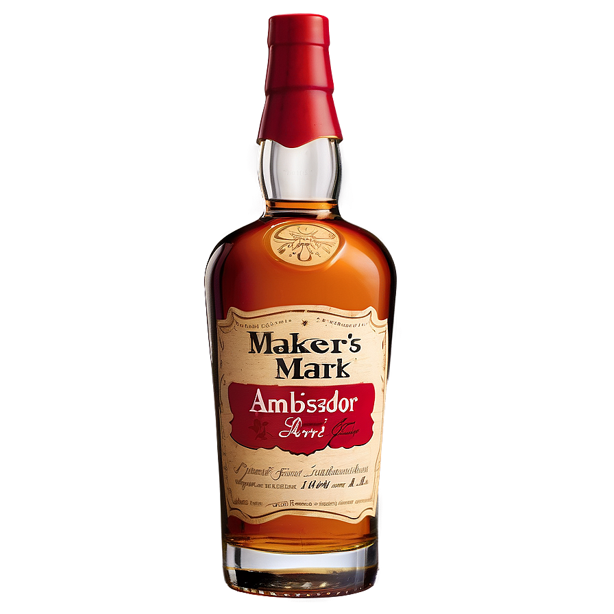 Makers Mark Ambassador Bottle Png 47