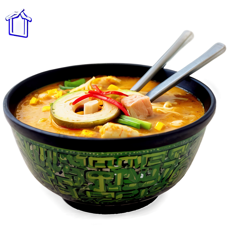 Malaysian Curry Laksa Png Bss