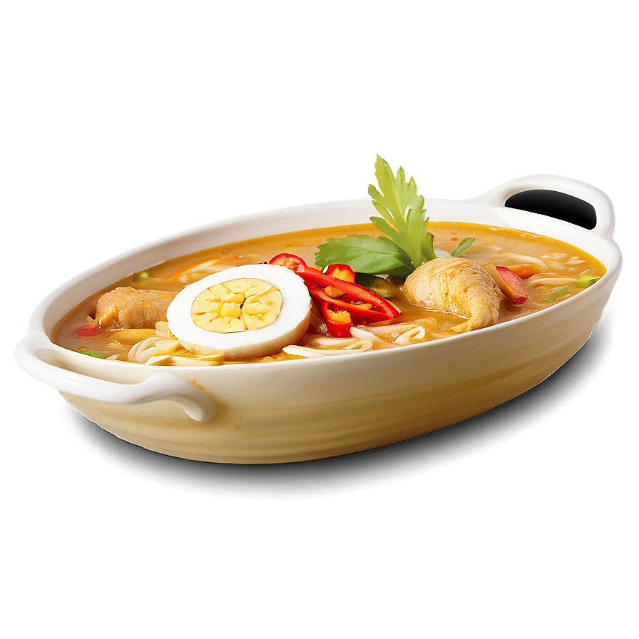 Malaysian Curry Laksa Png Jpc