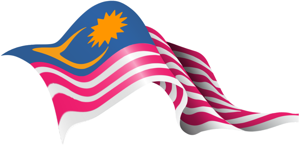 Malaysian Flag Waving