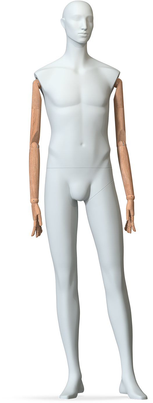 Male Mannequin Standing Pose