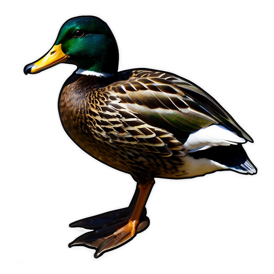 Mallard Duck Silhouette Png Kmd