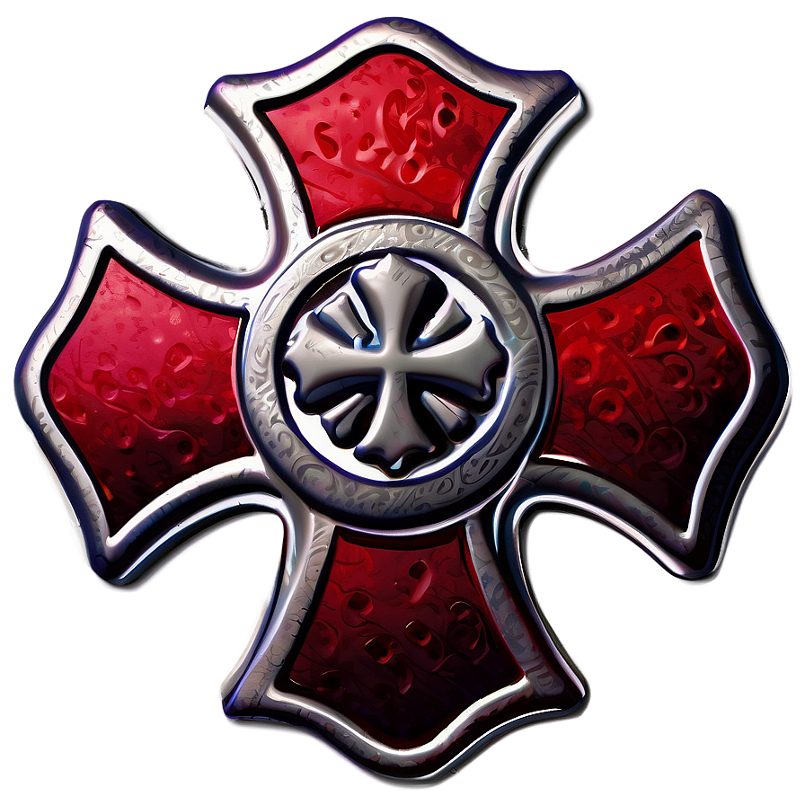 Maltese Cross Illustration Png Xep28