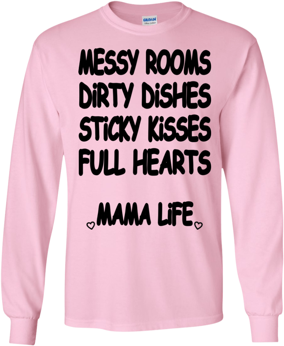 Mama Life Pink Sweatshirt